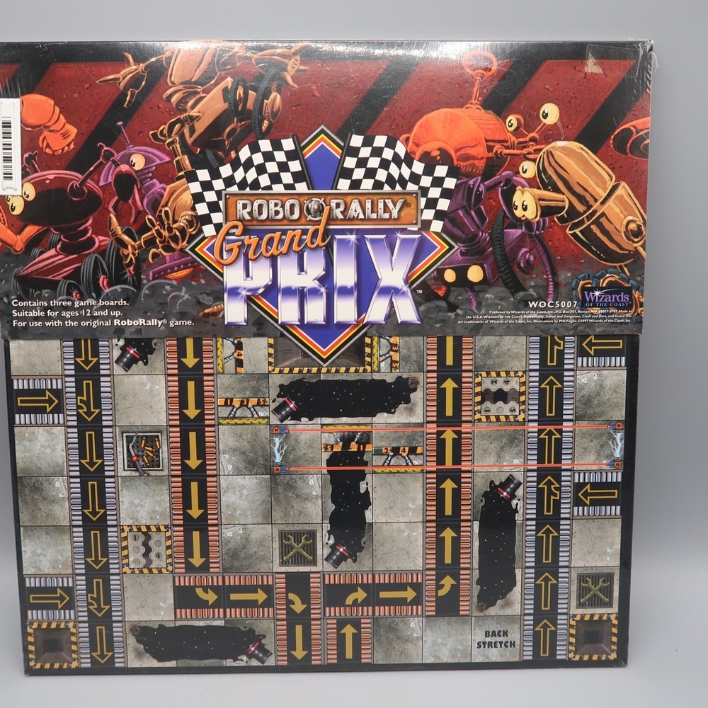 Robo Rally Grand Prix WOC5007 Wizards Of The Coast Factory Sealed Expansion pack